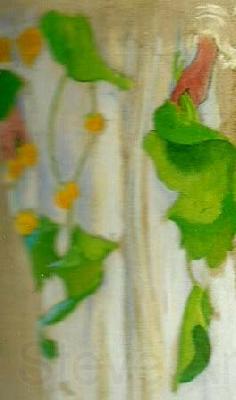 Carl Larsson detaljstudie till gratulation Norge oil painting art
